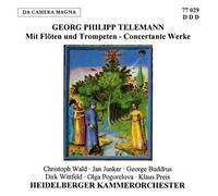 Telemann / Heidelberger Kammer - With Flutes & Trumpets