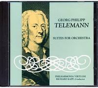 Telemann/ Kapp/ Philharmonia Virtuosi - Suites For Orchestra