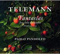 Telemann/ Pandolfo - Fantasias For Viola Da Gamba
