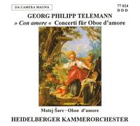 Telemann / Sarc - Concerto For Oboe Damore