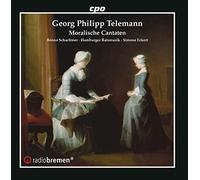 Telemann/ Schachtner/ Eckert - Moralische Cantaten / Fantasien Fur Viola Da Gamba