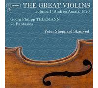 Telemann/ Skaerved, Peter Sheppard - Great Violins 1 - Telemann 24 Fantasies 1570 Amati (2 CD)