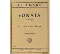 Telemann - Sonata en Re maggiore per viola e pianoforte (upmeyer/vieland)