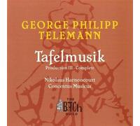Telemann Tafelmusik (Harnoncourt, Concentus Musicus) (CD) Album