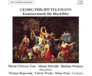 Telemann / Wolters / Preis - Chamber Music For Flute