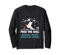 Telemark Skiing Squats Should Be Scenic Maglia a Manica
