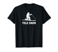 Telemark Snob Sci Maglietta con Stampa Grafica Economica