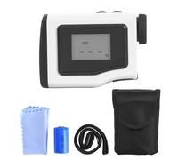 Telemetro da golf portatile con schermo HD a LED, ingrandimento 6X, campo di misurazione di 5-600 metri ((White))