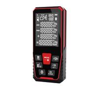 Telemetro digitale professionale Strumento di livellamento Dispositivo portata del nastro portatile RulerFinder Strumenti misurazione degli edifici Precisione Flessibilità Misurazione(100M)