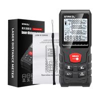 telemetro intelligente - telemetro digitale con singolo volume continuo, intervallo, pitagora, modalità di misurazione, funzione regolabile, IP54 impermeabile