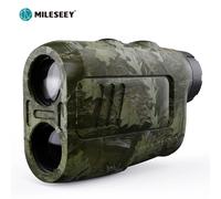 Telemetro laser MiLESEEY PF2E per la caccia, 600m, 7 modalità ° Visione a Campo Ampio, con Modalità Rilevamento Pioggia e Nebbia, Modalità BOW