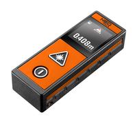 Telemetro laser, portata 40 m, touch screen