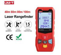 Telemetro laser UNI-T Misuratore di distanza laser digitale serie LM-S 40m 50m 60m 80m 100m 120m Metro a nastro elettronico