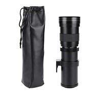 Teleobiettivo, 420-800mm F/8.3-16 Teleobiettivo Obiettivo con zoom manuale per Canon Nikon Sony Pentax DSLR Camera(Porta Sony A)