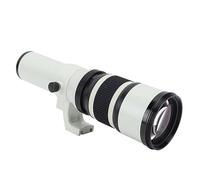 Teleobiettivo da 500 Mm F6.3 con Messa a Fuoco Fissa - Adattatore per Teleobiettivo con Messa a Fuoco Manuale T2 Z - Compatibile con Fotocamere MirrorlessZ (Bianco)