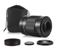 Teleobiettivo reflex 500 mm F/7,5 con attacco a T per fotocamere DSLR Nikon Olympus, filtro 77 mm, design leggero
