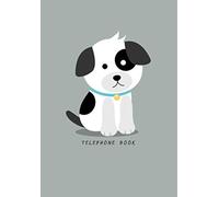 Telephone Book: Personal Telephone Number Only Book : A-Z Alphabet Index : Large Print For Elderly or Anyone Who Needs : A5 Size 5.8” x 8.3”