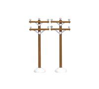 Telephone Poles Set of 2 Cod. 64461
