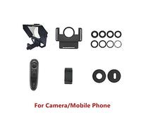 Teleprompter, Mini Teleprompter Portable Inscriber Mobile Artefact Video con telecomando for telefono e registrazione, Insegnamento online in diretta streaming(TT-3)