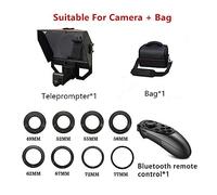 Teleprompter, Mini Teleprompter Portable Inscriber Mobile Artefact Video con telecomando for telefono(XT-3B)
