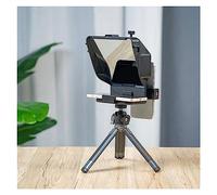 Teleprompter, Registrazione di smartphone e DSLR Mini Teleprompter Inscriber portatile Mobile Teleprompter Artefatto Video con telecomando, Insegnamento online in diretta streaming