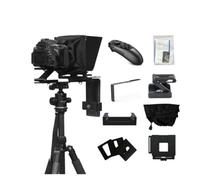 Teleprompter, Schermo Mini Video Teleprompter HD for fotocamera DV for smartphone(Professional)