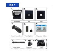 Teleprompter, Teleprompter portatile for smartphone DSLR Registrazione trasmissione in diretta Inscriber Teleprompter Artefatto video con telecomando(1)