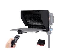 Teleprompter, Teleprompter Tablet Fotocamera DSLR e amp; Custodia compatibile con l'APP di ripresa for smartphone inclusa, Insegnamento online in diretta streaming