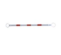 Teles Safe Pole - Cono Stradale Regolabile da 1,20 m a 2 m, Disponibile in Rosso e Bianco, Adatto per la Costruzione di Strade e per Le Attrezzature di Controllo del Traffico.