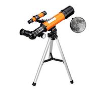 Telescope, 50mm Aperture 360mm Focal Length Astronomical Refracting Telescope for s Beginners, Travel Telescope with Tripod and Finder Scope