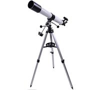 Telescope 90Mm Refractor Telescope with Tripod Finder Scope,Telescope for Kids Astronomy Beginners, with Phone Adapter YangRy