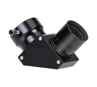 Telescope Accessories， Prisma diagonale con immagine corretta da 1,25 pollici, 45/90 gradi, in metallo completamente multistrato for telescopio rifrattore,for Zenith Mirror(90 Degree)