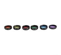 Telescope Accessory Pack sei filtri + scatola protettiva per migliorare le vostre osservazioni di notte, adatto a 1 25 pollici
