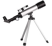 Telescope Comodo telescopio rifrattore con treppiede e cercatore, telescopio portatile per principianti e astronomia, con supporto per telefono e treppiede Telescope