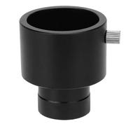 Telescope Eyepiece Extension Adapter, 0.965 to 1.25 Inch Mount Tube, Lightweight Metal Interface, Astronomy Lens Converter, Sturdy, Matte Thread Adapter for Stargazing