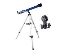 Telescope for Adults Beginners Kids, 60mm Aperture 800mm AZ Astronomical Compact Refractor Telescope BAK4 Prism Lens Telescope for Astronomy with Smartphone Adapter and Tripod YangRy