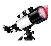 Telescope for Astronomy Beginners Kids Adults, 70mm Aperture 400mm Astronomical Refracting Portable Telescope - Telescope with Carry Bag good YangRy