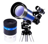 Telescope for Children And Beginners - 70mm Travel Range 400mm AZ Installation - Good Partner for Observing The Moon And Planet - with Backpack And Adjustable Tripod