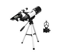 Telescope for Kids Adults Beginners, 70mm Aperture BAK4 Prism Lens 400mm Astronomical Refractor Telescope for Astronomy with Smartphone Mount and Tripod and Camera Wire Controller YangRy