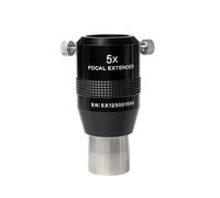 Telescope Magnifier, Accessorio for astronomia con specchio di Barlow moltiplicatore apocromatico 2x3x5x da 1,25 pollici for la fotografia dello spazio profondo,parts(1.25-inch 5x)