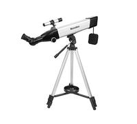Telescopi astronomici Telescopio astronomico Starry Sky Deep Space 200X Specchio Stargazing Telescopio con treppiede regolabile (Colore : Bianca, Size : One size)