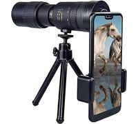 Telescopi monoculari 4K 10-300x40mm Super teleobiettivo Zoom monoculare antiappannamento