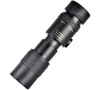 Telescopi monoculari, 4K 10 300x40mm Super teleobiettivo Zoom Telescopio monoculare Telescopio monoculare con supporto per telefono e treppiede per viaggi Birdwatching Concerti Partite di calcio (T)