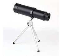 Telescopi monoculari con oculare grande 10X50, specchio pirata ottico elasticizzato interamente in metallo, piccoli telescopi leggeri impermeabili, per esterni e nautici,Schwarz