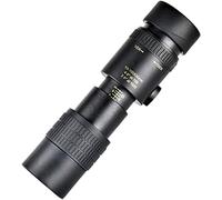Telescopi monoculari, telescopio monoculare con zoom super teleobiettivo 4K 10-300X40mm, telescopio monoculare con supporto per telefono e treppiede, esterno, visione di viaggio
