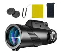 Telescopi per adulti, 80 x 100 HD, monoculare notturno, monoculare per birdwatching/astronomia, impermeabile, pratica, per avventure all'aperto, telescopi da viaggio compatti e portatili
