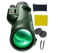 Telescopi per adulti, 80 x 100 HD, monoculare notturno, monoculare per birdwatching/astronomia, impermeabile, pratica, per avventure all'aperto, telescopi da viaggio compatti e portatili