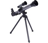 Telescopi per astronomia Telescopio 20X 30X 40X per bambini principianti con treppiede regolabile, lente Barlow 3X e filtro lunare, telescopio rifrattore HD vision