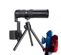 Telescopi rifrattori portatili, monocoli visivi per adulti - Monoculari portatili per visione chiara e ad alto ingrandimento - Telescopio monoculare antiscivolo per il birdwatching della fauna selvati