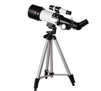 Telescopi Telescopio rifrattore da viaggio da 100 mm con supporto regolabile Con cellulare Telescopio a doppio scopo cielo e terra vision
